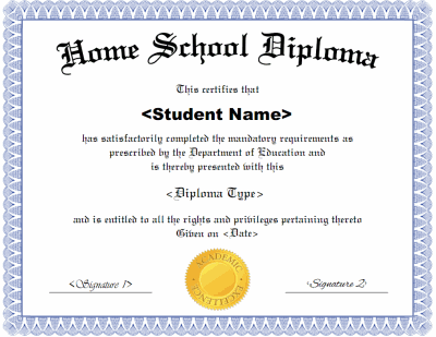 Home School Diploma